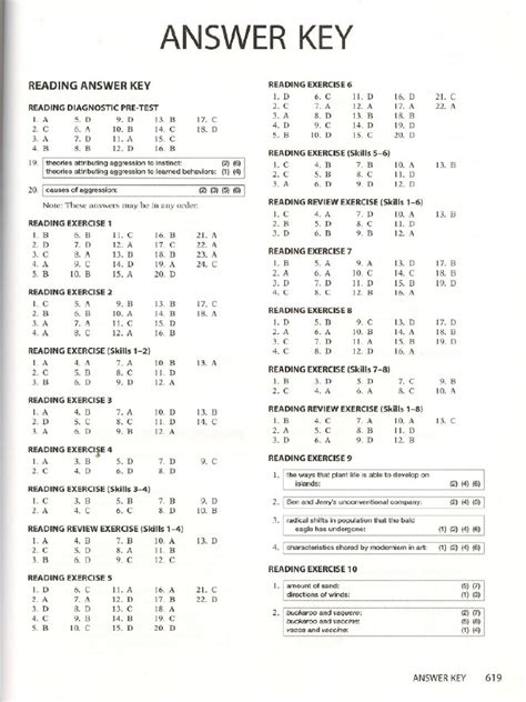 Toefl Test With Answer Key PDF