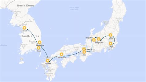 Tokyo Japan to Seoul Korea: A Trip of a Lifetime