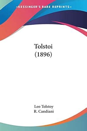 Tolstoi 1896 French Edition Doc