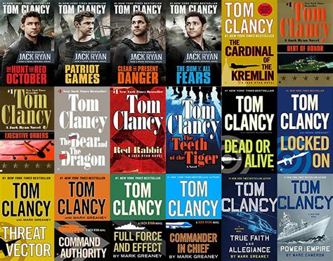 Tom Clancy Books In Order Printable List