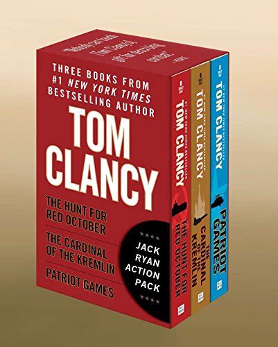 Tom Clandy Book Set Patriot Games Hunt for Red October Red Rabbit Reader