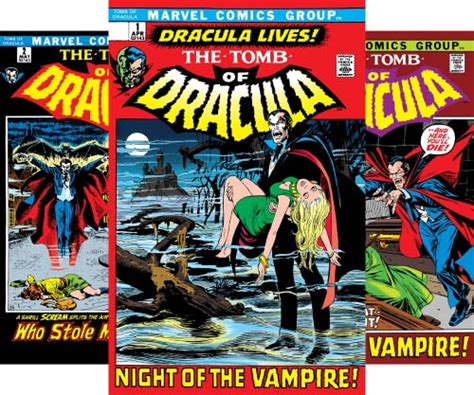 Tomb of Dracula 1972-1979 Issues 50 Book Series Reader