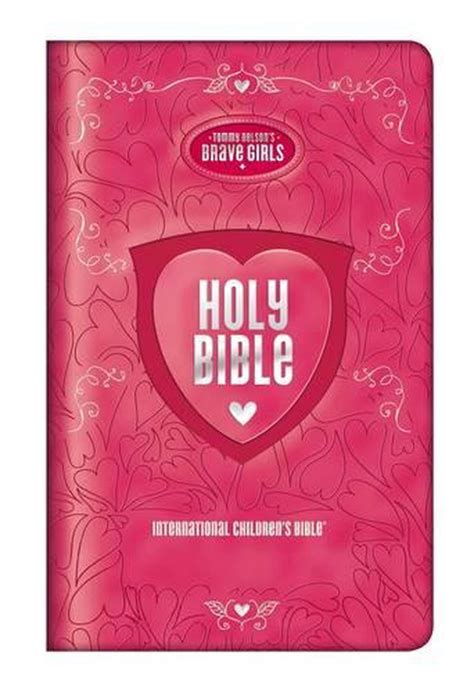 Tommy Nelson s Brave Girls Devotional Bible Pink Leathersoft Cover PDF