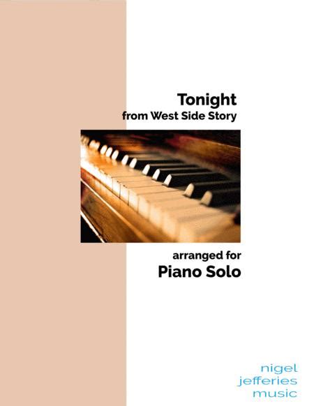 Tonight for Piano Solo From West Side Story Reader