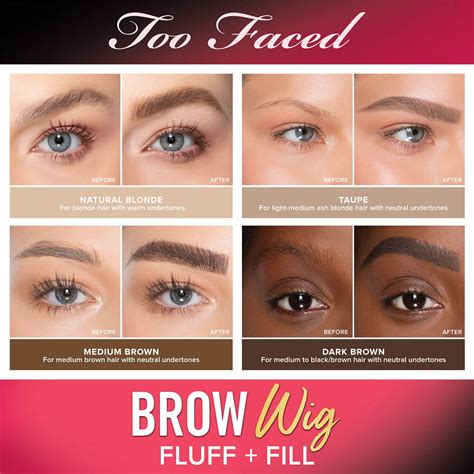 Too Faced Brow Wig: The Ultimate Guide to Achieving Flawless Brows