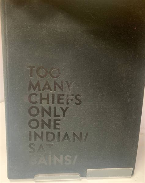 Too Many Chiefs Only One Indian Ebook Epub