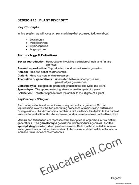 Tools and Techniques of Plants Diversity Assessment PDF