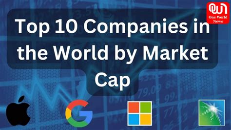 Top 10 Companies by Market Cap: Tech Titans Reign Supreme