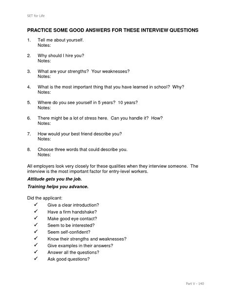 Top 10 Interview Questions And Answers For Teachers PDF