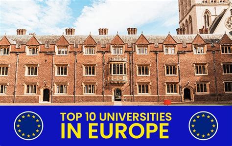 Top 10 Universities in Europe That Teach in English