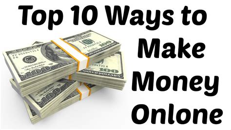 Top 10 Ways to Make Money Online Doc