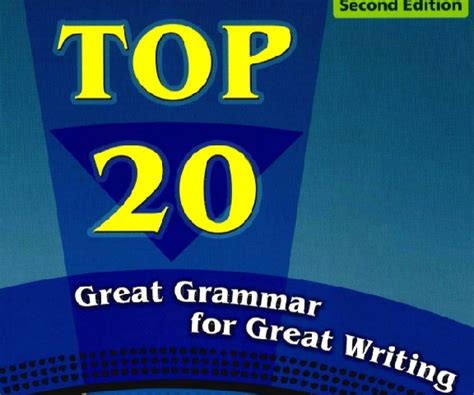 Top 20 Great Grammar for Great Writing Epub