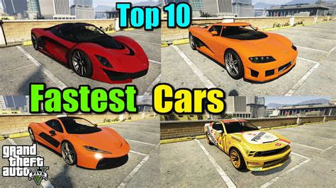 Top 5 Fastest Cars in GTA V