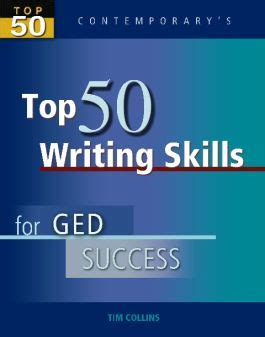 Top 50 Writing Skills for GED Success - Student Text Only Epub