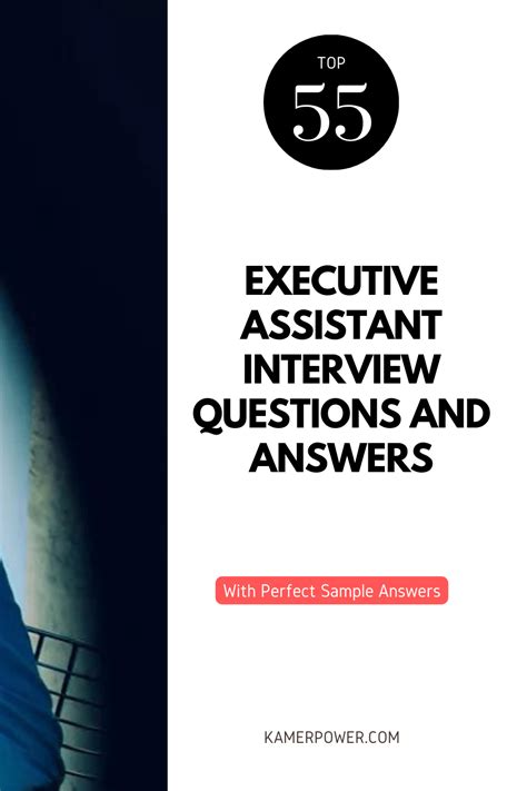 Top Executive Assistant Interview Questions And Answers Reader