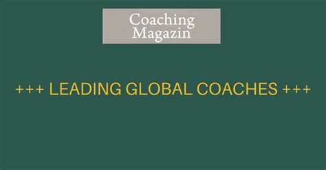 Top Global Coaching Resources Directory 2012 PDF