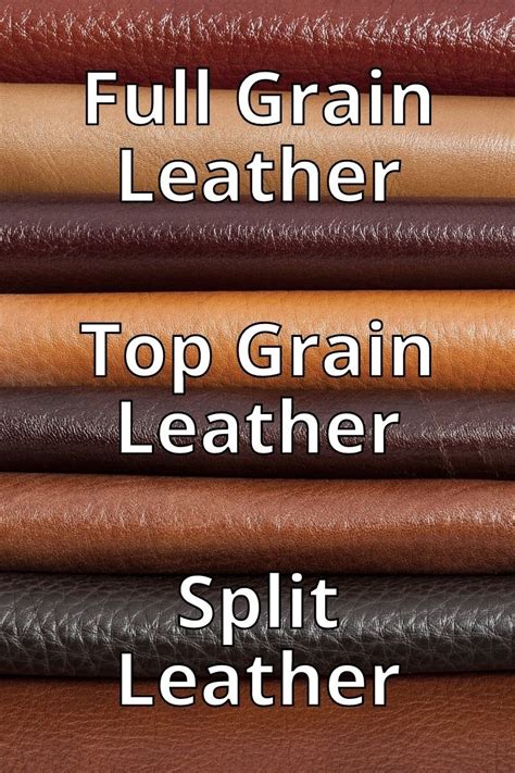 Top Grain Leather: