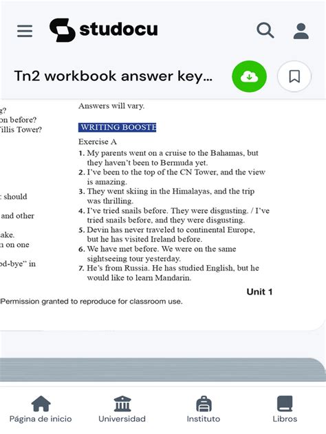 Top Notch 2 Unit 1 Answer Reader