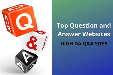 Top Question And Answer Sites PDF