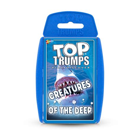 Top Trumps : Creatures of the Deep Kindle Editon