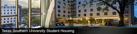 Top-Rated Texas Southern University On-Campus Housing Options