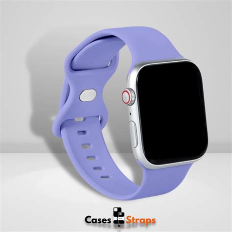 Top4cus Silicone Replacement iWatch Lavender Doc