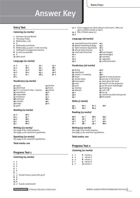 Topic 9 Laboratory Skills With Answers Key PDF