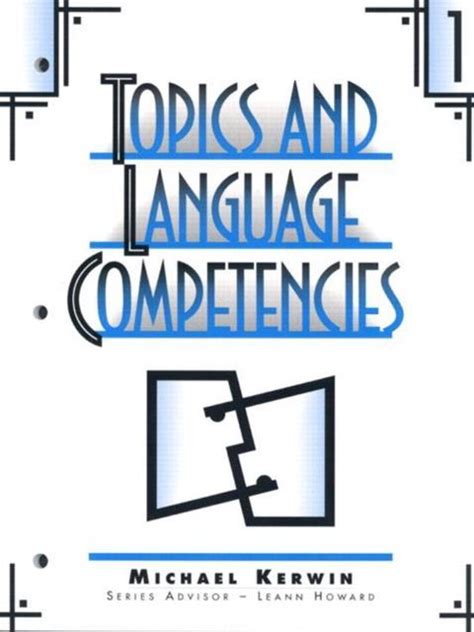 Topics and Language Competencies Level 5 PDF