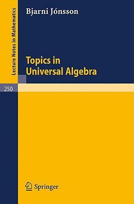 Topics in Universal Algebra PDF