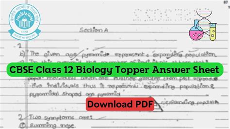 Topper Sample Papers Biology-2012 Class -12 New Edition Epub