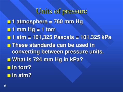 Torr and mm Hg: Unveiling the Units of Pressure