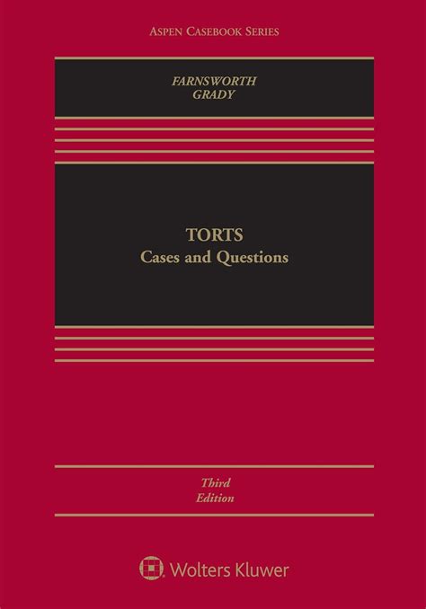 Torts Cases and Questions Second Edition Aspen Casebook PDF