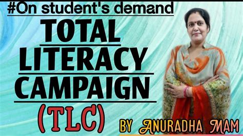 Total Literacy Campaign A Critical Study of its Implementation in Andhra Pradesh Reader