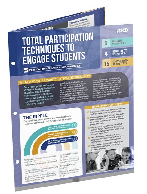 Total Participation Techniques to Engage Students Quick Reference Guide Reader