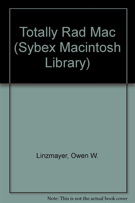 Totally Rad Mac Programs Sybex Macintosh Library PDF