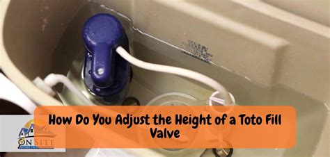 Toto Fill Valve How to Take Apart: A Comprehensive Guide for Beginners