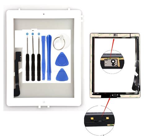 Touch Screen Glass Digitizer Replacement Reader