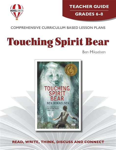 Touching Spirit Bear Study Guide Answer Key PDF