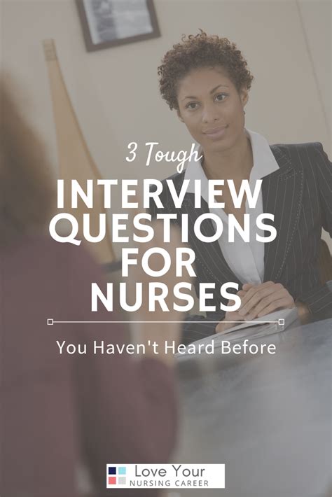 Tough Interview Questions And Answers For Nurses Doc