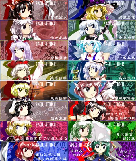 Touhou Project List of Touhou Project Characters Epub