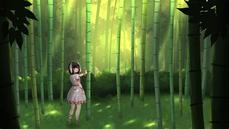 Touhou Tewi: The Enchanting Forest Spirit