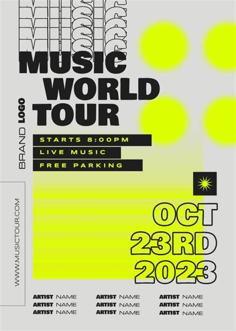 Tour Poster Template