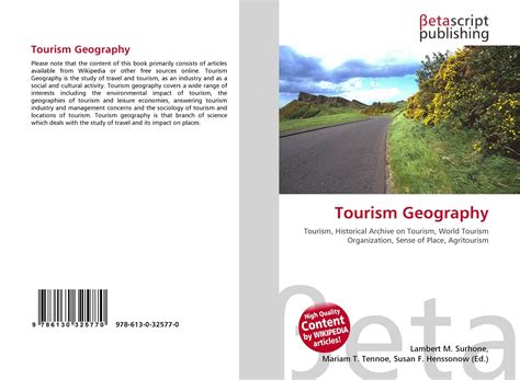 Tourism Geography 1st Published Reader