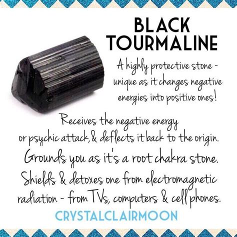 Tourmaline Crystal Black: Unlocking the Power of the Dark Stone