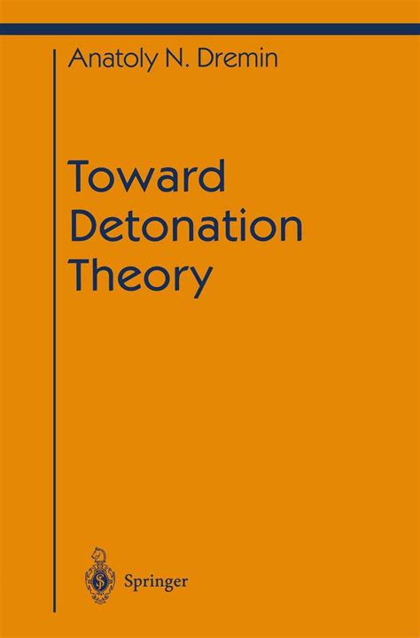 Towards Detonation Theory 1st Edition Reader