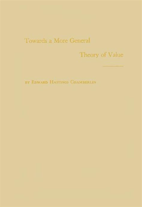 Towards a More General Theory of Value Epub