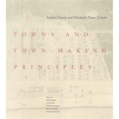 Towns and Town-Making Principles PDF