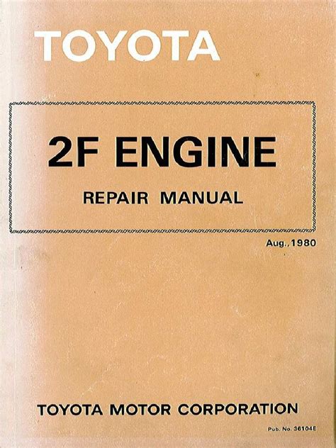 Toyota 2f Engine Manual Ebook Doc