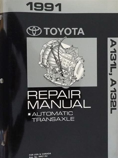 Toyota Tercel Transmission Repair Manual Ebook Doc