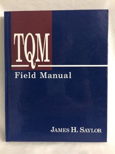 Tqm Field Manual Kindle Editon